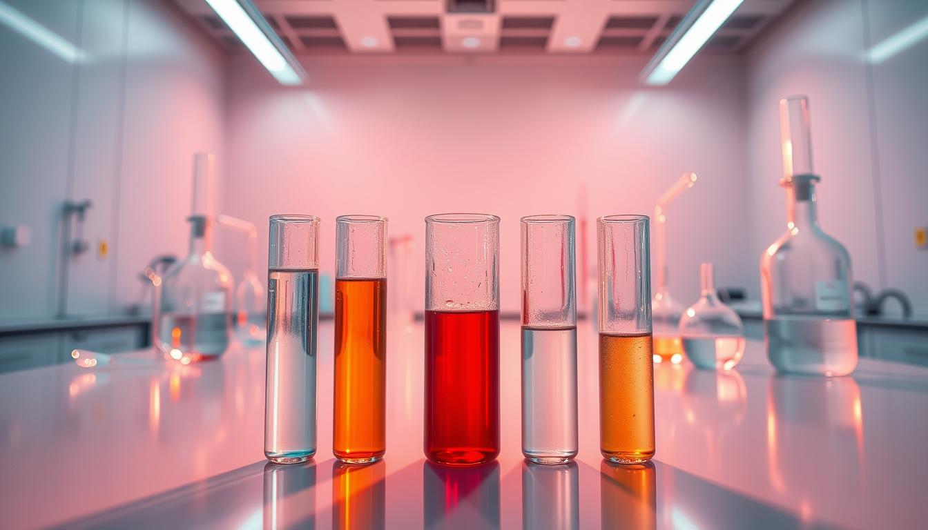 A radiantly lit, high-contrast image showcasing an aluminum exposure comparison. In the foreground, a series of graduated glass vials displaying varying hues and opacities, representing differing levels of aluminum content. The middle ground features scientific glassware, pipettes, and laboratory equipment, all bathed in a warm, vibrant glow. The background artfully depicts a sleek, modern laboratory setting, with clean lines, stark white surfaces, and subtle metal accents. The overall composition evokes a sense of precision, scientific inquiry, and environmental health awareness. Captured with a wide-angle lens, the image aims to convey the significance of understanding and mitigating aluminum exposure through natural detoxification methods. A radiantly lit, high-contrast image showcasing an aluminum exposure comparison. In the foreground, a series of graduated glass vials displaying varying hues and opacities, representing differing levels of aluminum content. The middle ground features scientific glassware, pipettes, and laboratory equipment, all bathed in a warm, vibrant glow. The background artfully depicts a sleek, modern laboratory setting, with clean lines, stark white surfaces, and subtle metal accents. The overall composition evokes a sense of precision, scientific inquiry, and environmental health awareness. Captured with a wide-angle lens, the image aims to convey the significance of understanding and mitigating aluminum exposure through natural detoxification methods.