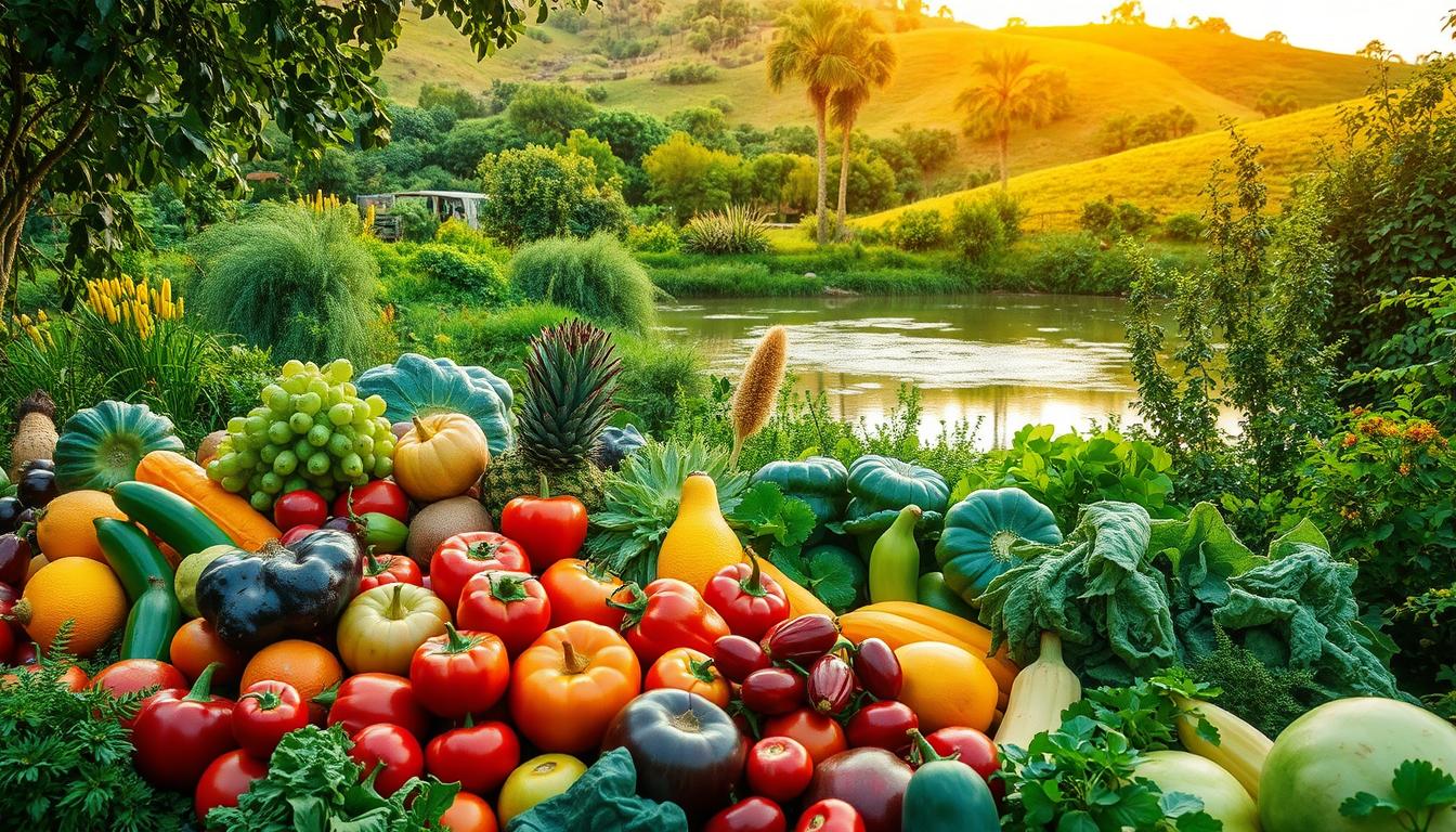 A vibrant landscape of lush greenery, where a diverse array of fresh produce and natural ingredients take center stage. In the foreground, a bountiful harvest of organic fruits and vegetables, their colors and textures inviting the viewer to explore the wonders of natural sustenance. In the middle ground, a serene pond reflects the surrounding foliage, symbolizing the harmony between nature and wellness. The background features a gently rolling hill, bathed in warm, golden light, suggesting the radiant energy and vitality that can be found in embracing a holistic approach to weight loss. The scene exudes a sense of balance, rejuvenation, and the recognition that true, lasting change goes beyond a mere diet, encompassing a comprehensive lifestyle transformation. A vibrant landscape of lush greenery, where a diverse array of fresh produce and natural ingredients take center stage. In the foreground, a bountiful harvest of organic fruits and vegetables, their colors and textures inviting the viewer to explore the wonders of natural sustenance. In the middle ground, a serene pond reflects the surrounding foliage, symbolizing the harmony between nature and wellness. The background features a gently rolling hill, bathed in warm, golden light, suggesting the radiant energy and vitality that can be found in embracing a holistic approach to weight loss. The scene exudes a sense of balance, rejuvenation, and the recognition that true, lasting change goes beyond a mere diet, encompassing a comprehensive lifestyle transformation.