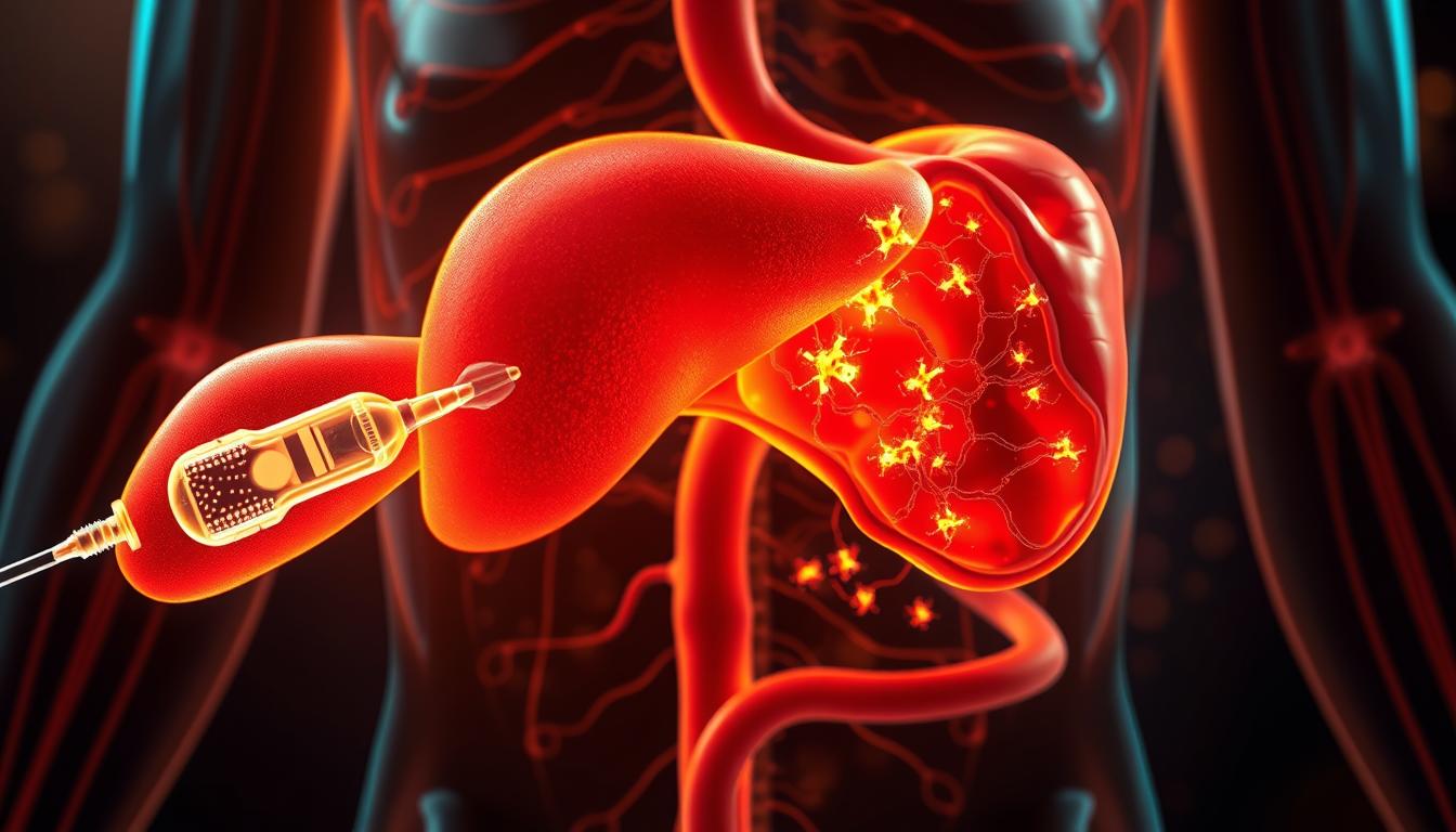 a detailed anatomical illustration of the human pancreas, liver, and adipose tissue, capturing the complex interplay between insulin sensitivity and mitochondrial function. The foreground depicts the pancreas producing insulin, with glowing beta cells and flowing hormone. The middle ground shows the liver processing glucose and fatty acids, with dynamic mitochondria powering the metabolic processes. In the background, vibrant adipose tissue harbors mitochondria-rich brown fat cells, highlighting their role in energy expenditure and insulin regulation. The lighting is warm and naturalistic, with a depth of field that focuses the viewer's attention on the key anatomical features. The overall mood conveys the vital importance of maintaining insulin sensitivity and mitochondrial health for metabolic well-being.