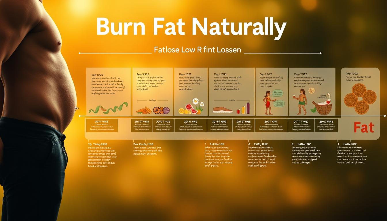 how long does it take to burn fat naturally