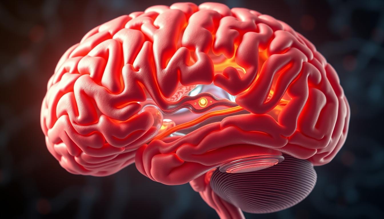 A detailed cross-section of the human brain, showcasing the intricate neural pathways involved in willpower and craving control. The image should have a vibrant, scientific aesthetic with a focus on the frontal lobe, amygdala, and other key regions responsible for decision-making and impulse regulation. Rendered in a high-resolution, photorealistic style using a wide-angle lens to capture the complexity of the brain's architecture. The overall mood should convey a sense of fascination and understanding of the neuroscience underlying self-control. A detailed cross-section of the human brain, showcasing the intricate neural pathways involved in willpower and craving control. The image should have a vibrant, scientific aesthetic with a focus on the frontal lobe, amygdala, and other key regions responsible for decision-making and impulse regulation. Rendered in a high-resolution, photorealistic style using a wide-angle lens to capture the complexity of the brain's architecture. The overall mood should convey a sense of fascination and understanding of the neuroscience underlying self-control.