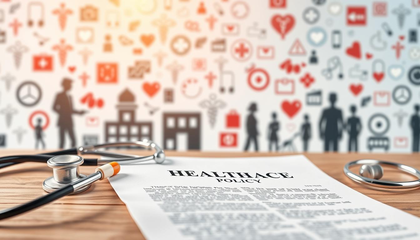 A vibrant panoramic scene of a healthcare policy document against a blurred background of medical symbols and icons. In the foreground, the policy appears crisp and detailed, its pages rustling in a gentle breeze. The middle ground features overlapping stethoscopes, pills, and other medical paraphernalia, creating a sense of the importance of healthcare coverage. The background is a soft, out-of-focus kaleidoscope of caduceus symbols, hospital buildings, and doctors' silhouettes, conveying the broader ecosystem of healthcare and insurance. Lighting is warm and inviting, with a touch of natural sunlight filtering through, emphasizing the significance of maintaining health insurance during transitions. A vibrant panoramic scene of a healthcare policy document against a blurred background of medical symbols and icons. In the foreground, the policy appears crisp and detailed, its pages rustling in a gentle breeze. The middle ground features overlapping stethoscopes, pills, and other medical paraphernalia, creating a sense of the importance of healthcare coverage. The background is a soft, out-of-focus kaleidoscope of caduceus symbols, hospital buildings, and doctors' silhouettes, conveying the broader ecosystem of healthcare and insurance. Lighting is warm and inviting, with a touch of natural sunlight filtering through, emphasizing the significance of maintaining health insurance during transitions.